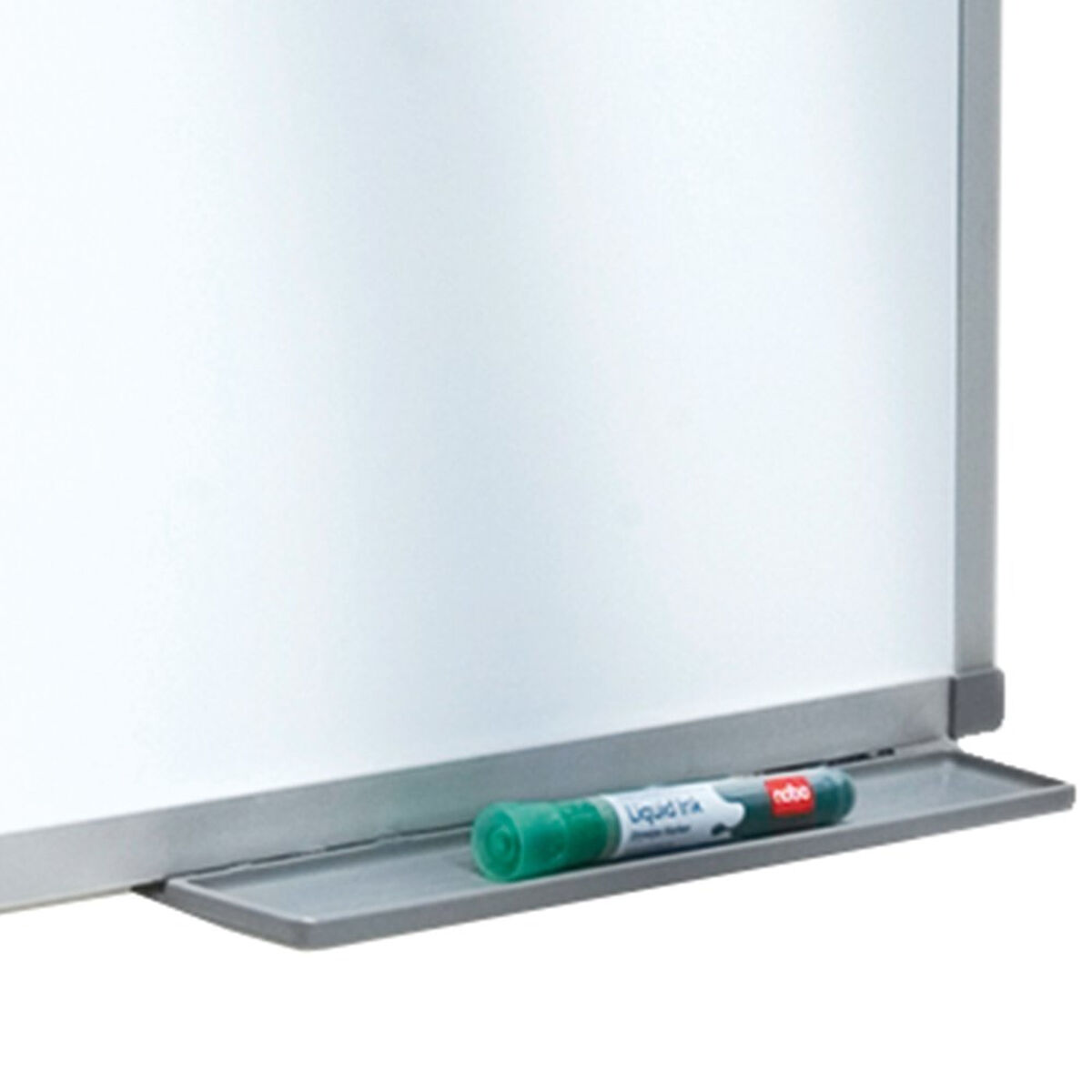 Tableau magnétique Nobo Basic 90 x 60 cm Blanc Argenté Aluminium Acier